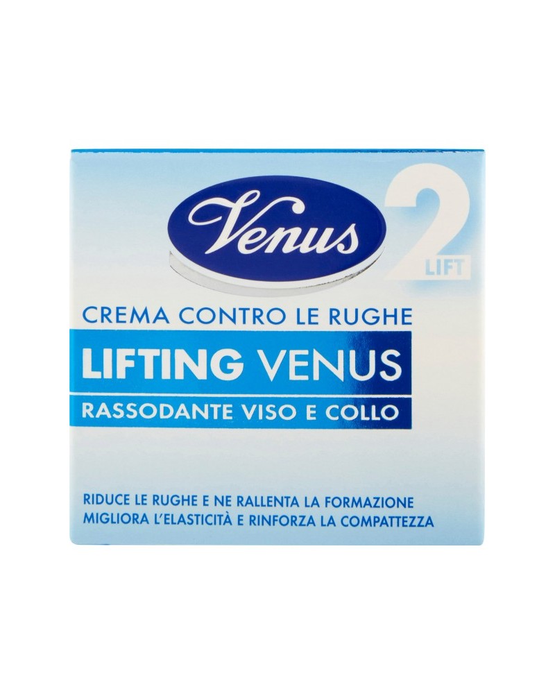 Venus Crema viso Lifting 2 contro le rughe rassodante viso e collo 50 ml
