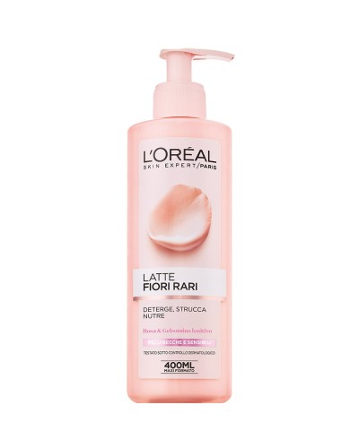 L'Oreal Paris Latte Fiori Rari pelli secche e sensibili 400 ml