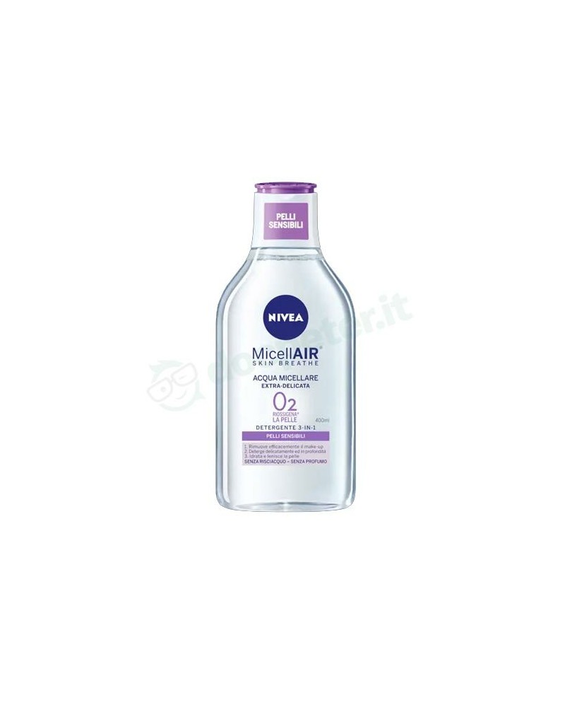 Nivea Micellair Acqua micellare extra-delicata pelli sensibili 400 ml
