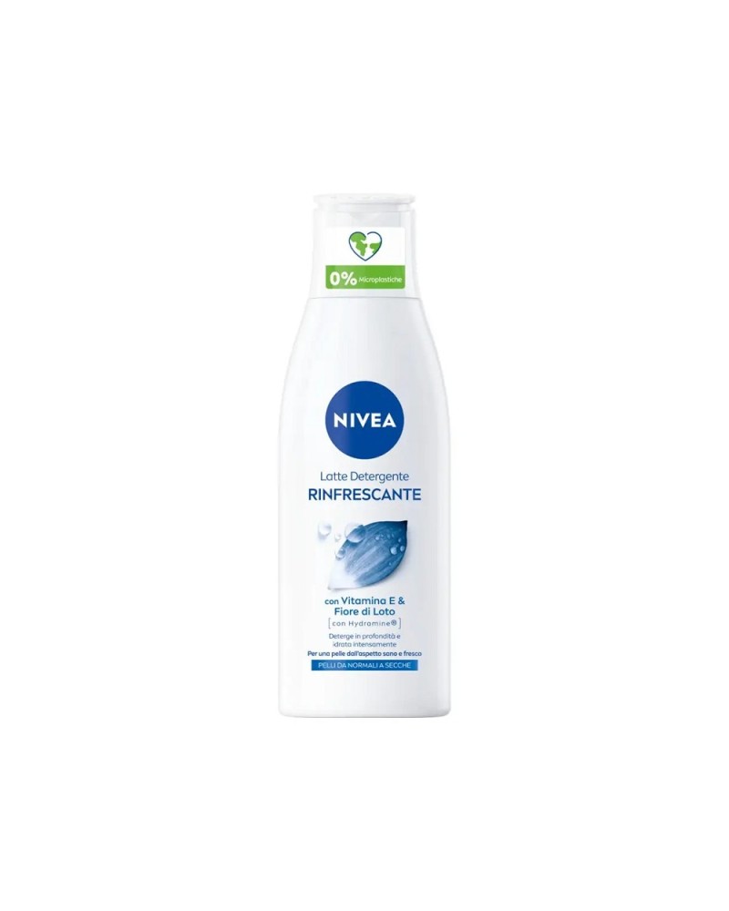 Nivea Latte detergente rinfrescante e idratante pelli normali e secche 200 ml