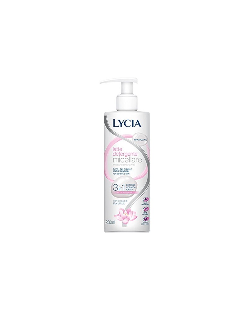 Lycia Latte micellare tutto in 1 pelli sensibili 250 ml