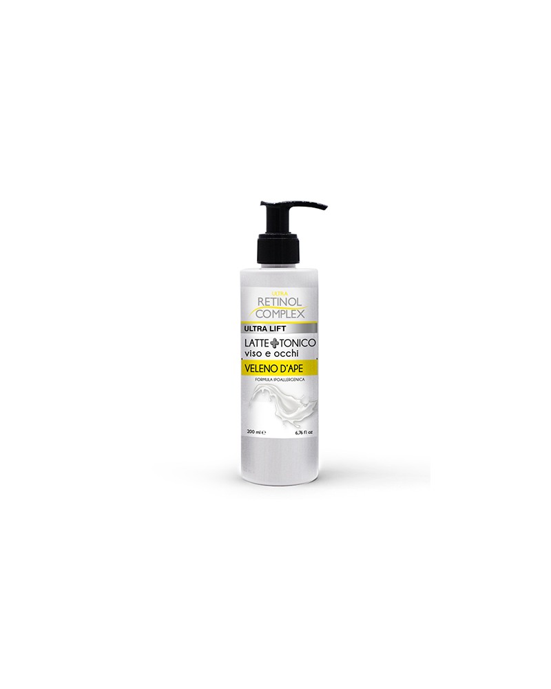 Ultra Retinol Complex Latte+Tonico viso e occhi veleno d'ape 200 ml