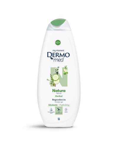 Dermomed Bagnoschiuma Natura Herbal idratante 650 ml