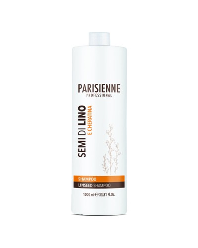 Parisienne Shampoo Semi di lino e Cheratina  1000 ml
