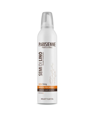 Parisienne Mousse per capelli Semi di Lino 400 ml