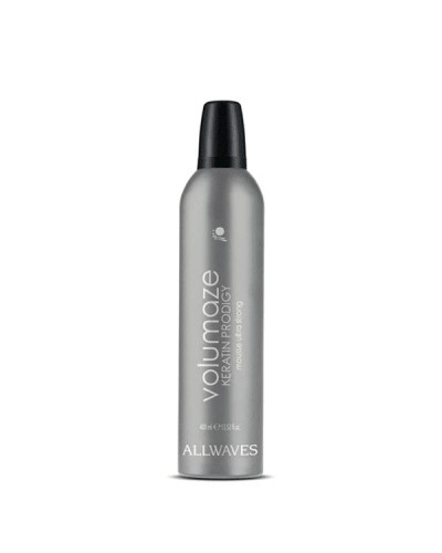 Allwaves Volumaze Keratin Prodigy Mousse per capelli 400 ml