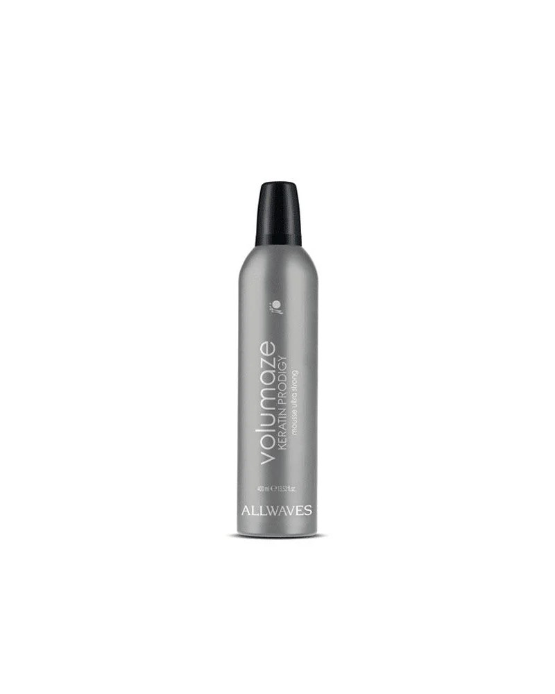 Allwaves Volumaze Keratin Prodigy Mousse per capelli 400 ml
