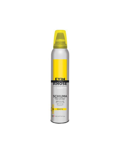 Evin Rhose Mousse per capelli forte 300 ml