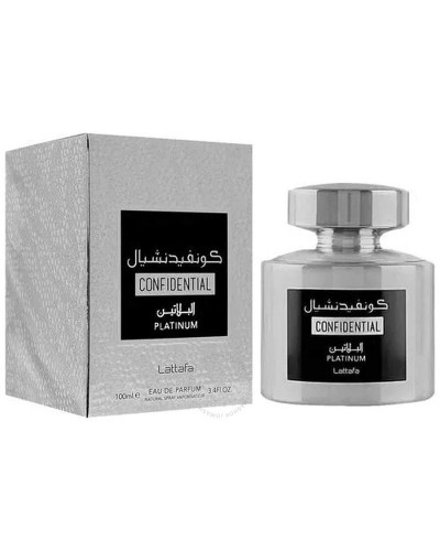Lattafa Perfumes Confidential Platinum eau de parfum 100 ml