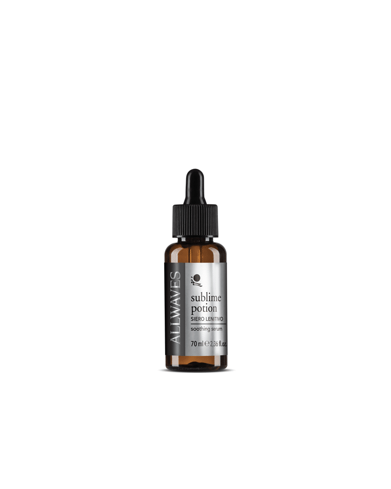 Allwaves Sublime Potion Siero Lenitivo per capelli con aloe vera e olio di semi di girasole 70 ml