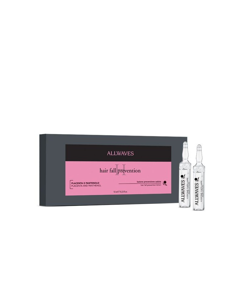 Allwaves Hair Loss Prevention Fiale anti caduta pantenolo 12 pz. da 10 ml