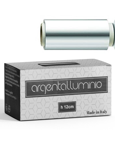 ROTOLO stagnola ALLUMINIO dodici cm.350 gr.(dico 12 cm.)
