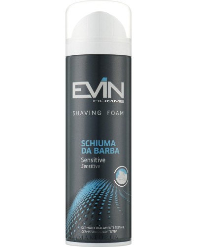 Evin schiuma da barba sensitive 300 ml