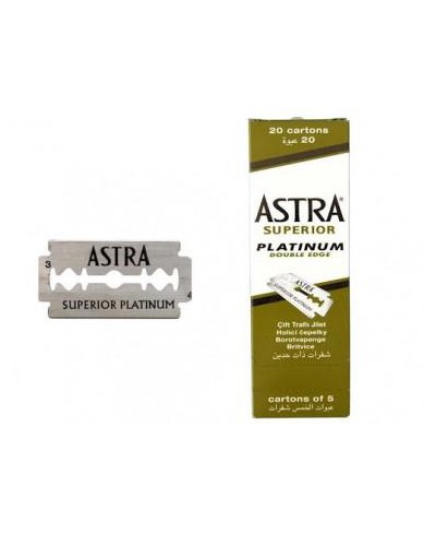 Lame Astra Superior Platinum 100 pz