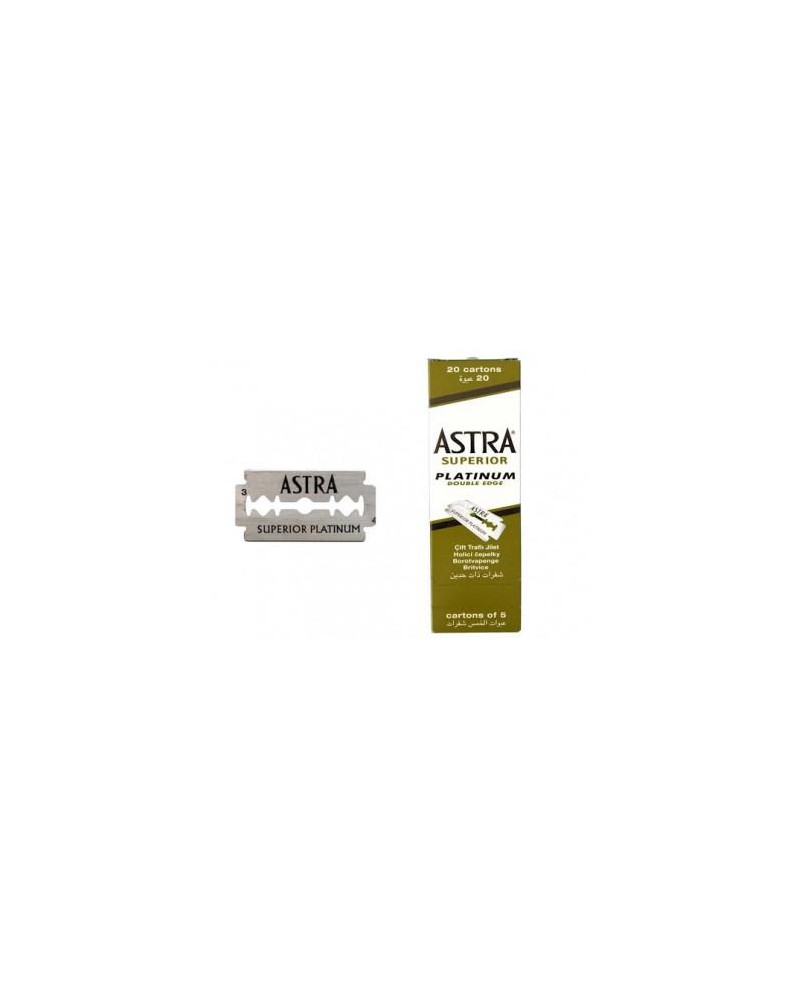 Lame Astra Superior Platinum 100 pz