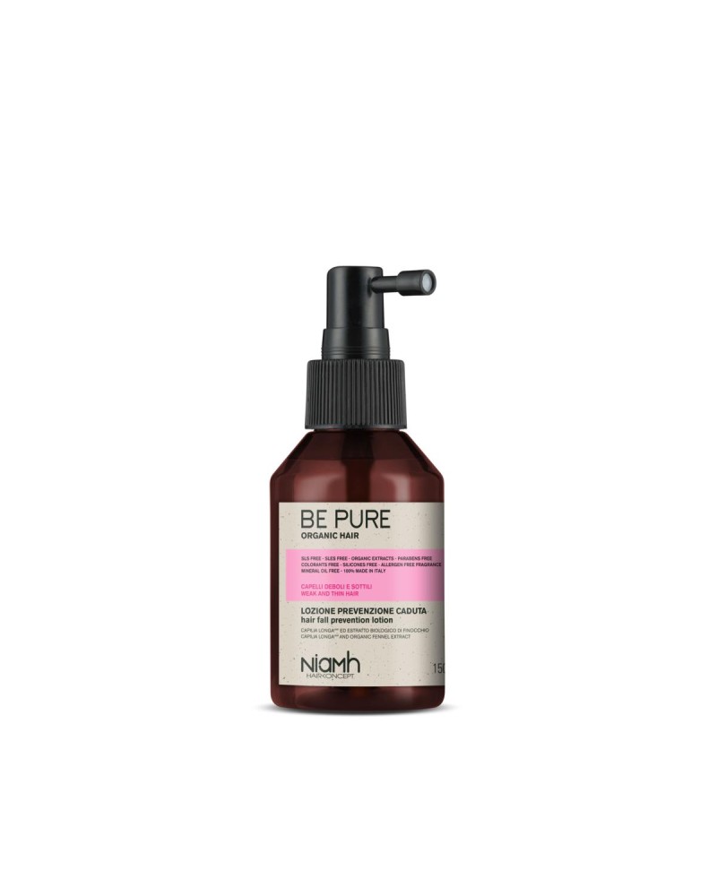 Niamh bepure lozione prevenzione caduta 150ml capelli deboli e sottili