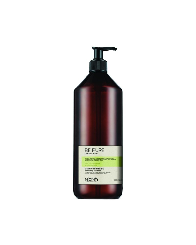 Be Pure Shampoo nutriente capelli secchi e spenti 1 lt