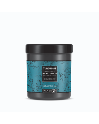 Maschera idratante capelli sottili – Hydra Complex | Turquoise 1 lt