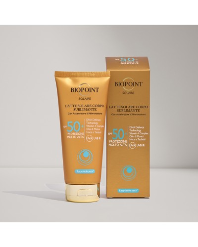 Biopoint Latte corpo sublimante SPF50+ 200ml