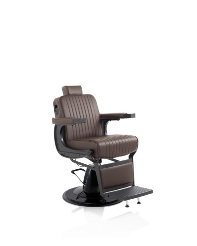 POLTRONA DA BARBIERE HAIR CORSARO MARRONE 375.273 XANISERVICE su ordinazione