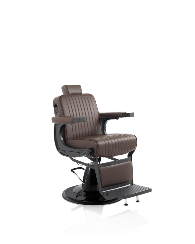 POLTRONA DA BARBIERE HAIR CORSARO MARRONE 375.273 XANISERVICE su ordinazione