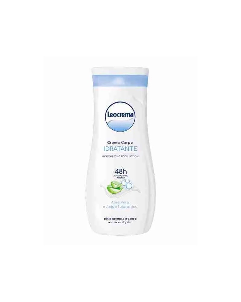 Leocrema Crema corpo idratante all'aloe vera pelle normale o secca 250 ml