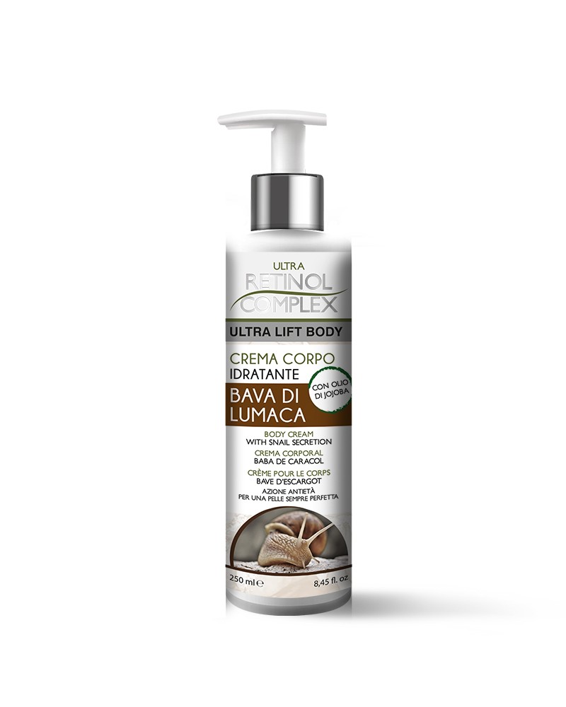 Ultra Retinol Complex Crema corpo idratante alla bava di lumaca 250ml