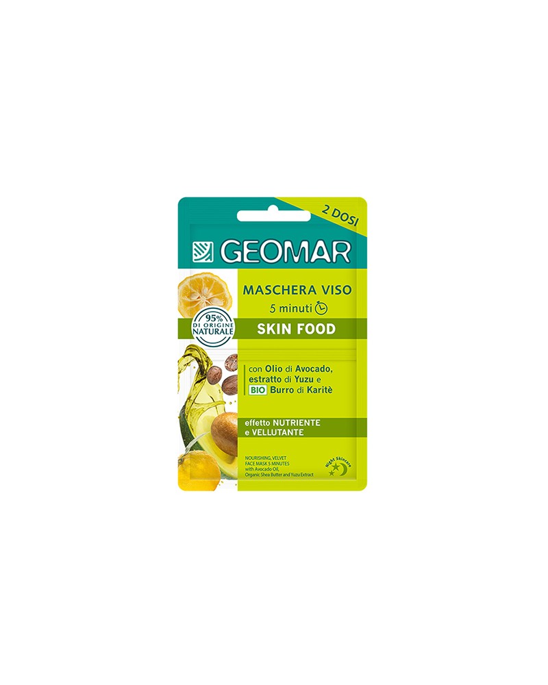 Geomar Maschera Viso Skin Food 15 ml