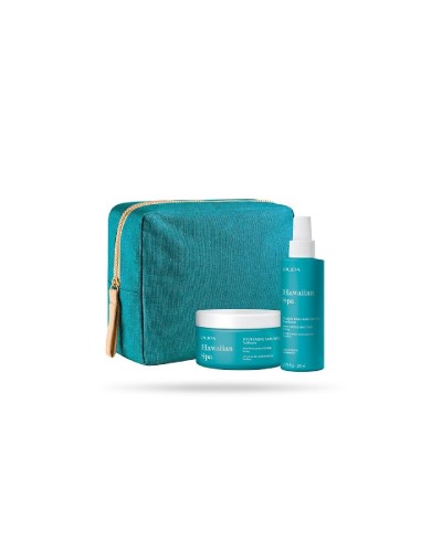 Pupa kit 3 hawaiian spa scrub salino anti-fatica 350g + fluido spray anti-fatica 200ml