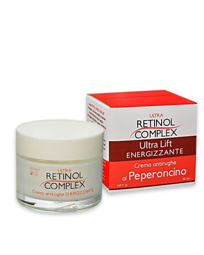 Ultra Retinol Complex Ultra Lift energizzante Crema viso antirughe al peperoncino