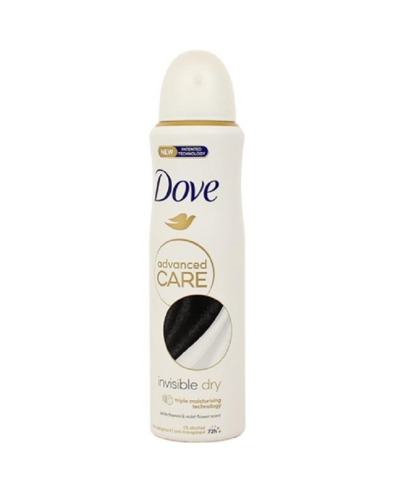 Dove Deodorante Advanced Invisible Dry 150 ml