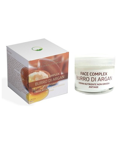 Face Complex Crema viso antirughe Burro di argan nutriente non grassa 50 ml