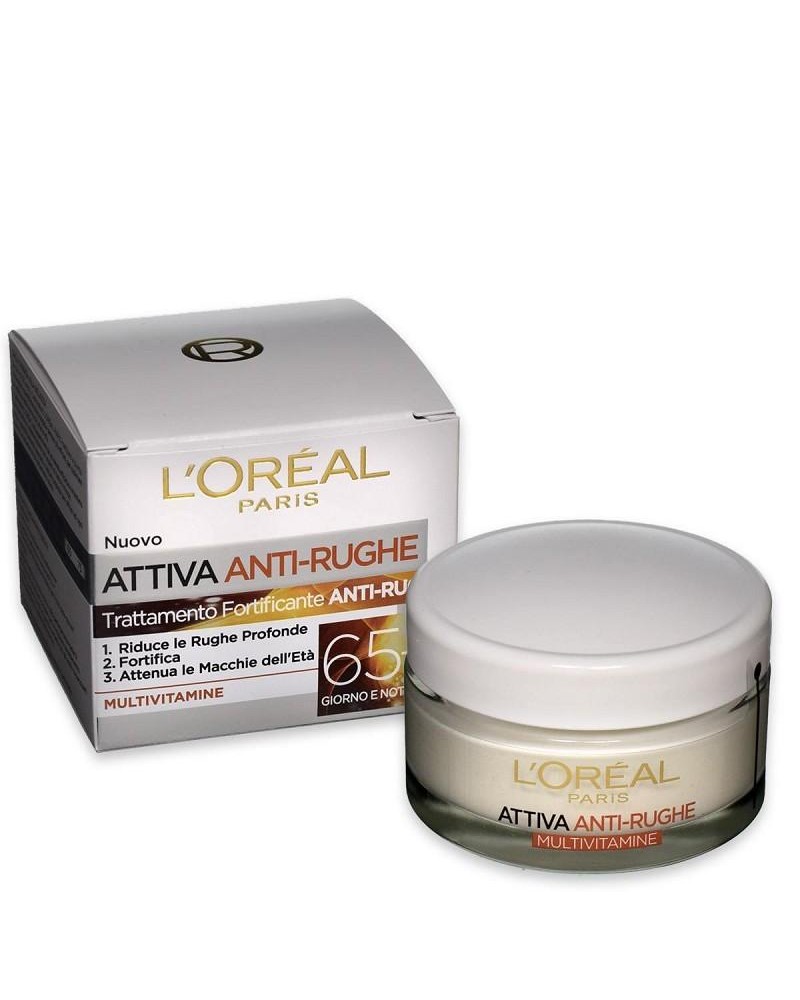 L'orèal paris Crema attiva anti-rughe multivitamine