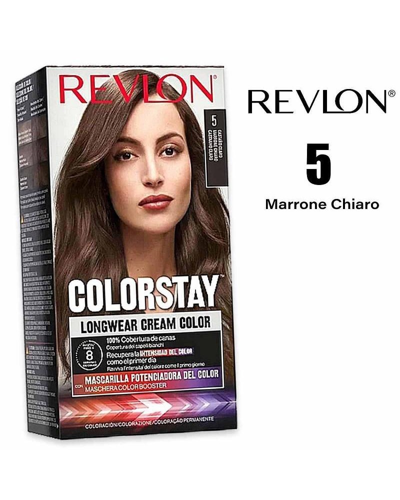 Revlon Colourstay Colorazione Permanente vegan 5 marrone chiaro