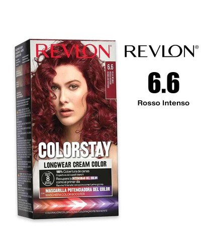 Revlon Colourstay Colorazione Permanente vegan 6.6 rosso intenso
