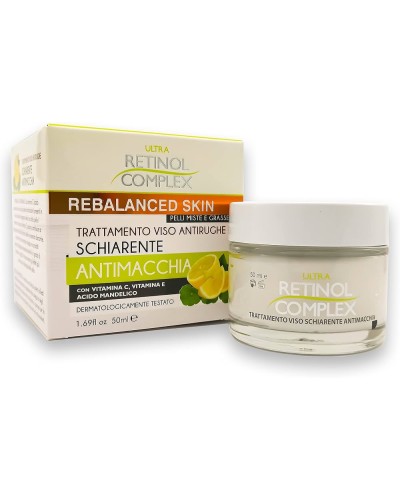 Ultra Retinol Complex Crema viso antirughe schiarente antimacchia 50 ml
