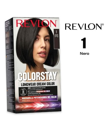 Revlon Colourstay Colorazione Permanente vegan 1 nero