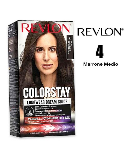 Revlon Colourstay Colorazione Permanente vegan 4 marrone medio