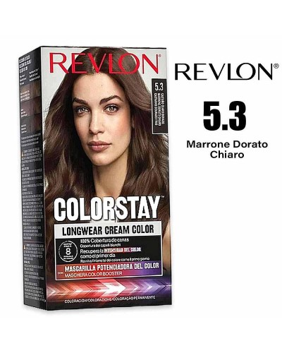 Revlon Colourstay Colorazione Permanente vegan 5.3 marrone chi/dor