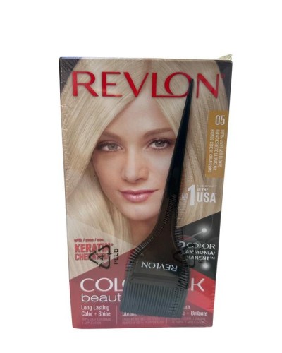 Revlon Colorsilk keratin Tinta Per Capelli + pennello 05 biondo cenere chiarissimo