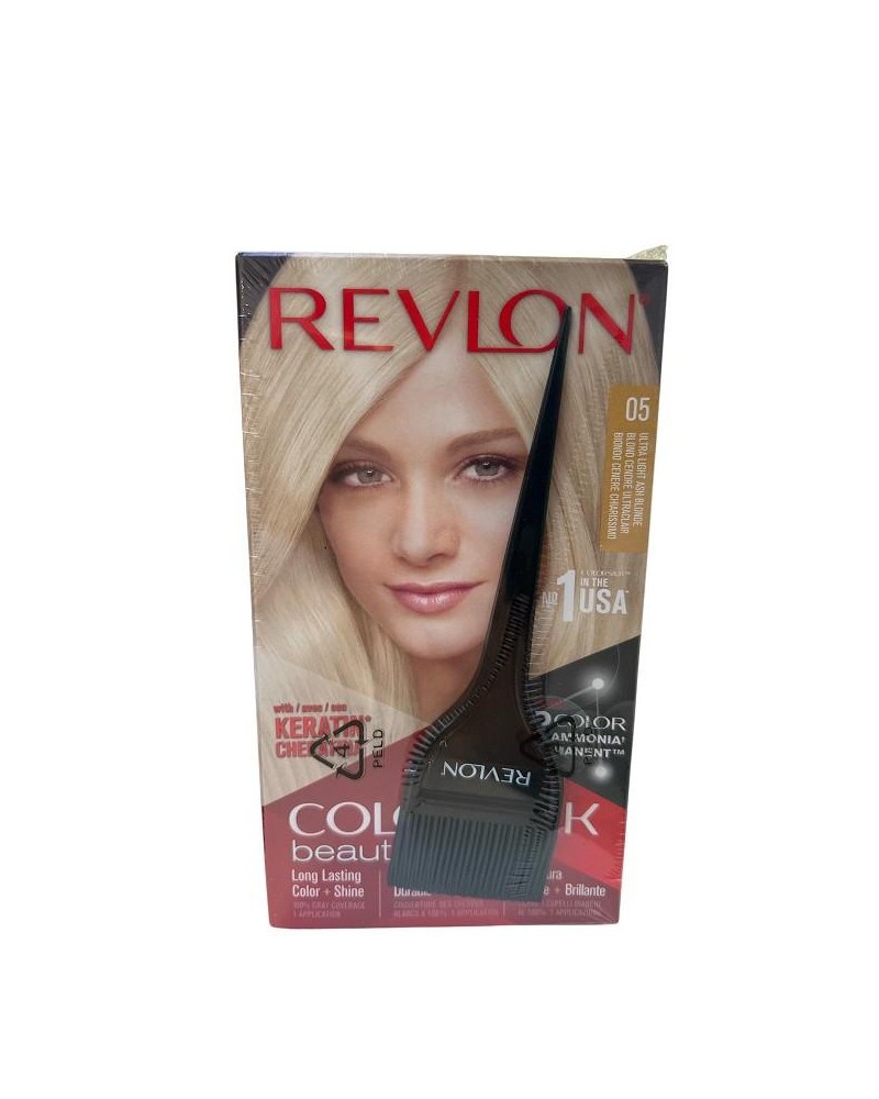 Revlon Colorsilk keratin Tinta Per Capelli + pennello 05 biondo cenere chiarissimo