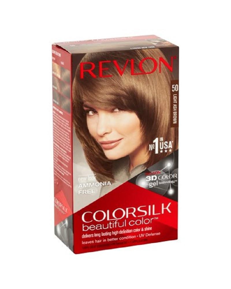 Revlon Tinta Per Capelli Colorsilk ultra light natural castano cenere chiaro 50