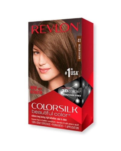 Revlon Tinta Per Capelli Colorsilk ultra light natural castano medio 41