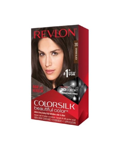 Revlon Tinta Per Capelli Colorsilk ultra light natural castano nero 20